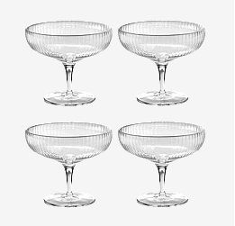 Studentpresenter till tjej - Vackra glas till dessert eller drink
